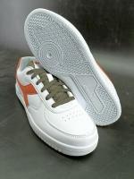 Sportschuhe Sneakers Diadora RAPTOR LOW CAMPUS Mann WEISS/ARABESCO ORANGE