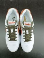 Sportschuhe Sneakers Diadora RAPTOR LOW CAMPUS Mann WEISS/ARABESCO ORANGE