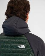  GIACCA imbottita UOMO The North Face Verde Macugnaga Hybrid con TASCHE a ZIP 