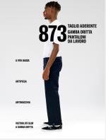 Arbeitshose Original 873 Unisex Dickies Baumwolle Dunkelblau