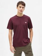  T-shirt maglia maglietta UOMO Dickies Amaranto SS MAPLETON Cotone Girocollo 