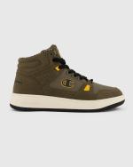  Scarpe Sneakers UOMO Champion REBOUND MID WINTERIZED Verde 