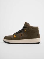 Scarpe Sneakers UOMO Champion REBOUND MID WINTERIZED Verde 