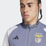 Benfica SLB Adidas 2023 24 Gray Men's Training Tracksuit Jacket