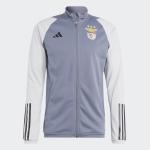 Benfica SLB Adidas 2023 24 Gray Men's Training Tracksuit Jacket