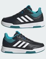 Scarpe Sneakers Donna Bambini Adidas Tensaur Nero Verde Tempo Libero 