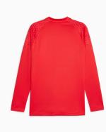 Trainings-Sweatshirt-Oberteil AC MILAN Puma Half Zip Herren 2023 24 Rot