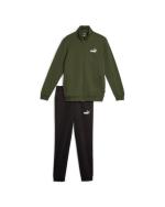 One-piece Tracksuit Complete puma Clean Sweat man Cotton Fleece Green