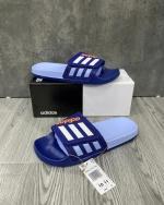  Ciabatte Sandali Mare Piscina UOMO Adidas ADILETTE TND Blu Mare Piscina Doccia 