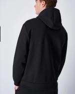  Felpa Cappuccio Hoodie UOMO Champion Legacy Tech American Nero Cotone 