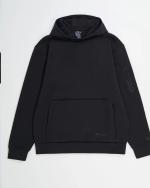  Felpa Cappuccio Hoodie UOMO Champion Legacy Tech American Nero Cotone 