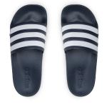 Adidas ADILETTE SHOWER unisex sea swimming pool swimming leisure rubber slippers Blue White