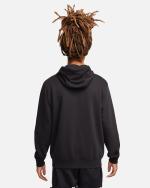 Hooded Sweatshirt Sports Jacket Nike Sportswear Fleece Fz Hoodie Bb Black cotton Men