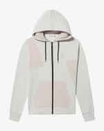 Hooded sweatshirt sports jacket Australian New-Gen Track Jacket Cotton Fleece MADE IN ITALY man Ash Gray