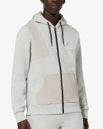 Hooded sweatshirt sports jacket Australian New-Gen Track Jacket Cotton Fleece MADE IN ITALY man Ash Gray