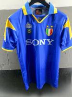  Juventus Kappa Maglia Calcio Storica Vintage UOMO Away CONTE 8 Finale 1995 96 