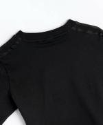 Adidas Originals Women\'s Crewneck Sports Sweatshirt Cropped Black Cotton
