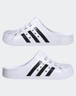 Adidas ADILETTE CLOG clog slippers unisex sea swimming pool leisure rubber White black