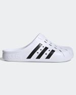 Adidas ADILETTE CLOG clog slippers unisex sea swimming pool leisure rubber White black