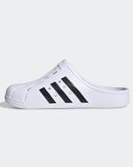 Adidas ADILETTE CLOG clog slippers unisex sea swimming pool leisure rubber White black