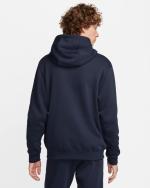Hooded Sweatshirt Sports Jacket Nike Sportswear Fleece Fz Hoodie Bb cotton Men's Blue