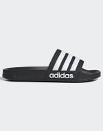 Ciabatte Sandali pantofole UOMO Adidas Adilette Shower Nero Bianco 