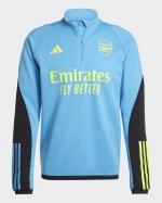 Training Sweatshirt ARSENAL AFC Adidas Training Top Half zip TIRO 23 Men 2023 24 Light blue