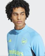 Training Sweatshirt ARSENAL AFC Adidas Training Top Half zip TIRO 23 Men 2023 24 Light blue