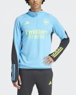 Training Sweatshirt ARSENAL AFC Adidas Training Top Half zip TIRO 23 Men 2023 24 Light blue