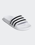 Adidas Adilette Aqua Rubber TPU Slippers White Black