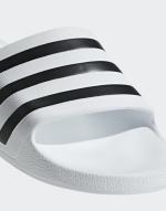 Adidas Adilette Aqua Rubber TPU Slippers White Black