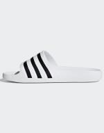 Adidas Adilette Aqua Rubber TPU Slippers White Black
