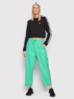  Pantaloni tuta Pants DONNA Adidas Originals Trefoil balloon RELAXED Verde 