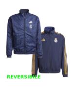  Real Madrid Adidas Giacca tuta reversibile 2023 24 Anthem Stadium Pre match 