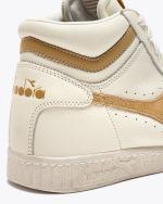 Scarpe Sneakers UOMO Diadora T2 GAME L HIGH WAXED Bianco Beige Lifestyle