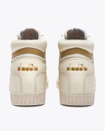  Scarpe Sneakers UOMO Diadora T2 GAME L HIGH WAXED Bianco Beige Lifestyle