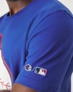  T-shirt maglia maglietta UOMO Champion Blu Major League Baseball Yankees Cotone 