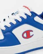 Sportschuhe Sneakers Champion REBOUND 2.0 LOW Mann Weiß Blau WW018
