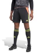 Bermudashorts Adidas Tiro 24 Fußball Polyester Aeroready Herren Schwarz Orange Ohne Taschen