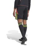 Bermudashorts Adidas Tiro 24 Fußball Polyester Aeroready Herren Schwarz Orange Ohne Taschen