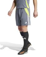 Trainingsshorts Adidas Tiro 24 Polyester Aeroready Taschen mit Reißverschluss Herren Grau