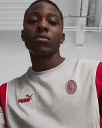  Ac Milan Puma T-shirt maglia maglietta girocollo FtblArchive Grigio Cotone 2024 