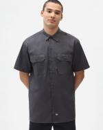 Camicia da lavoro T-shirt UOMO Dickies Grigio Antracite maniche corte 