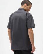  Camicia da lavoro T-shirt UOMO Dickies Grigio Antracite maniche corte 
