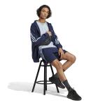 Adidas FUTURE ICONS 3-STRIPES FULL-ZIP Hooded Sweatshirt Sports Jacket Men's Cotton Legend Ink