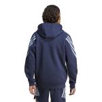  Giacca tuta felpa cappuccio UOMO Adidas Future Icons 3-Stripes Full Zip Cotone 