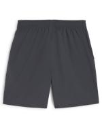  Ac Milan Puma Pantaloncini Shorts UOMO Grigio Poliestere Woven Nylon con tasche 