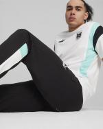 Suit Pants Austria ÖFB Puma Ftbl Archive Track Team with zip pockets Brushed Cotton Men 2024 Black