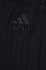 adidas Essentials Single Jersey linear Cotton shorts with pockets Black