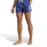  Costume da Bagno pantaloncini UOMO Adidas Short Essentials Logo CLX Blu 